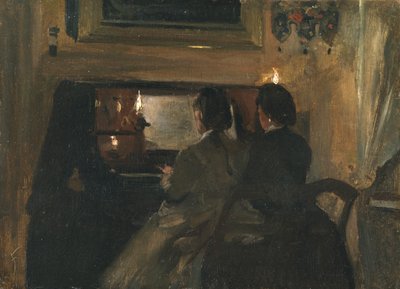 The Duet by Samuel Luke Fildes